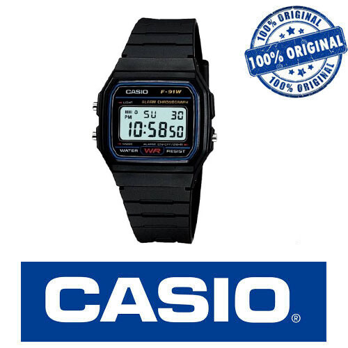 Orologio Casio Vintage anni 80 F-91W Classico Uomo Donna Silicone Sveglia |  eBay