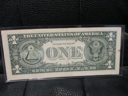 Birth year/Anniversary Note 2014 $1 Dollar Bill - Picture 2 of 2