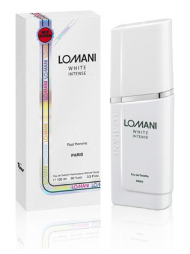 LOMANI WHITE INTENSE EAU DE TOILETTE FOR MEN WITH FREE WORLDWIDE
