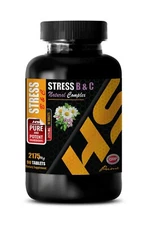 stress defender tablets - STRESS B & C - brain and memory power boost 1 BOTTLE