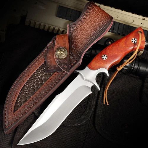 Hunting Knife Fixed Blade M390 Knife Camping Military Outdoor Survival - Picture 1 of 9