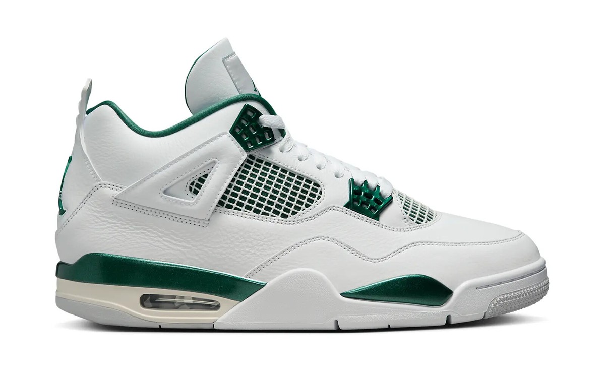 Size 14 - Air Jordan 4 Retro Oxidized Green for sale online