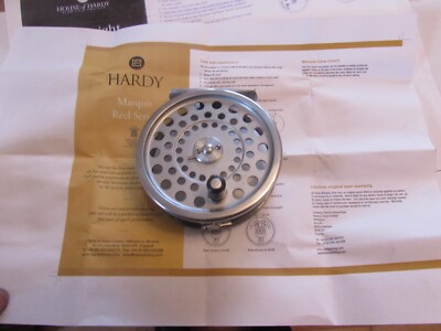 V good Vintage Hardy Alnwick Marquis no. 7 trout fly fishing reel