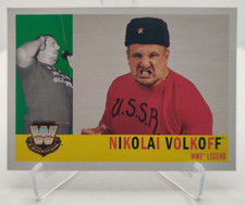 2005 Topps Heritage WWE #84 Nikolai Volkoff wrestling card