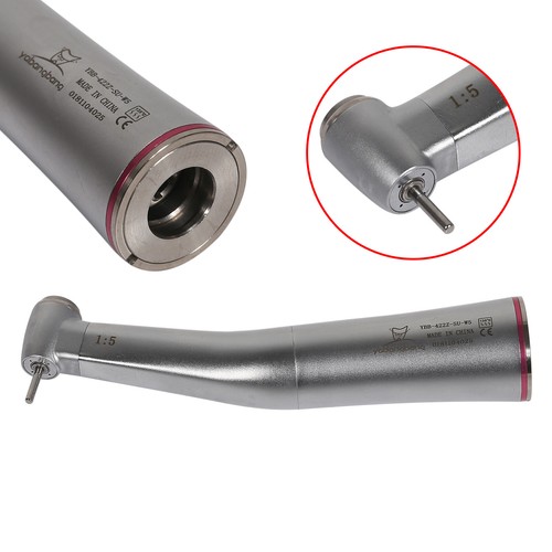 Dental 1:5 1:1 Contra Angle fiber Optic / LED Handpiece Fit NSK Electric Motor - Picture 2 of 36