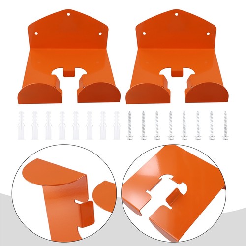 Garage Storage Garage Organizer Trimmer Rack Garden Power Tool 2 Brackets NEW US - Picture 12 of 12