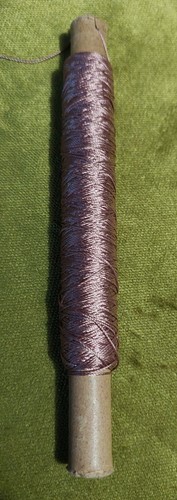 Vintage Silk Thread Spool Pink Color - Picture 4 of 4