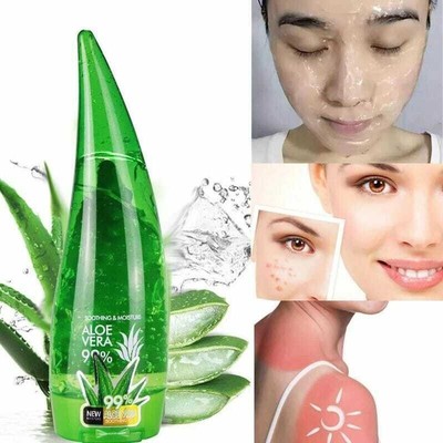 MYSHINE 100% Pure Aloe Vera Gel - Organic, Multi-Purpose Soother For Skin & Hair (500g-1Kg)