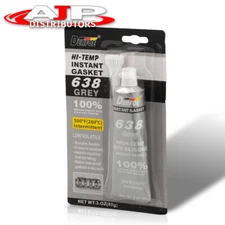 Hi-Temp Extreme Heat 100% Silicone Polymer Sealant Glue Instant Gasket 85g Tube