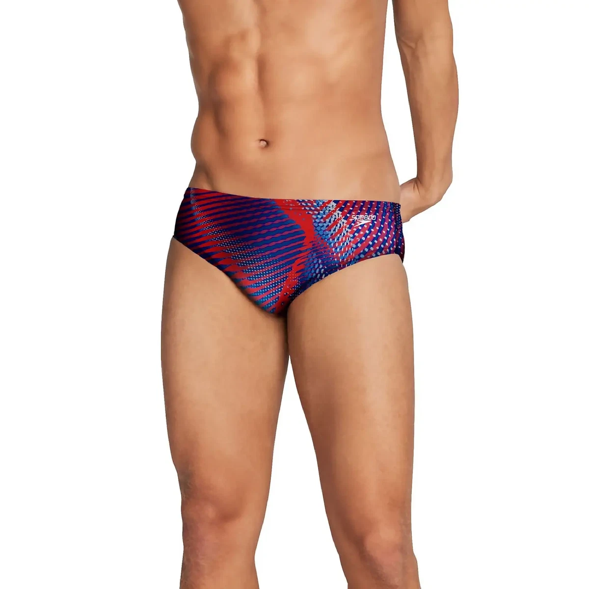 Red white blue speedo online