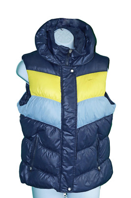 navy nike body warmer