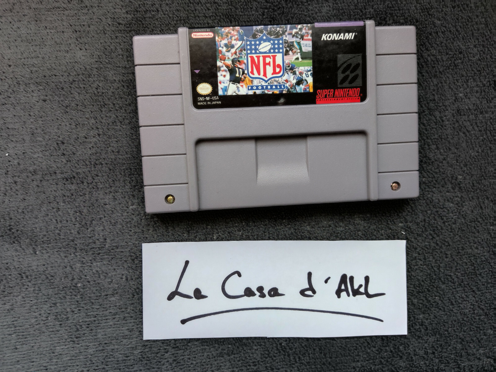 NFL Football sur Super Nintendo SNES - loose US