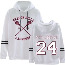 Sports hoodie printed hoodie casual loose long-sleeved pullover