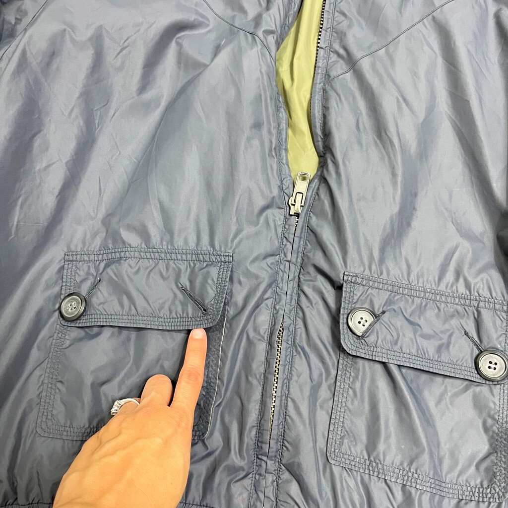 Vintage Morphine Generation Gray Windbreaker  Bom… - image 11