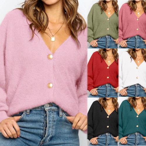 Fashion Button Sweater | eBay