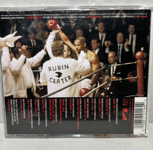 The Hurricane Music From And Inspired By The Motion Picture (CD, 2000) - Imagen 3 de 6