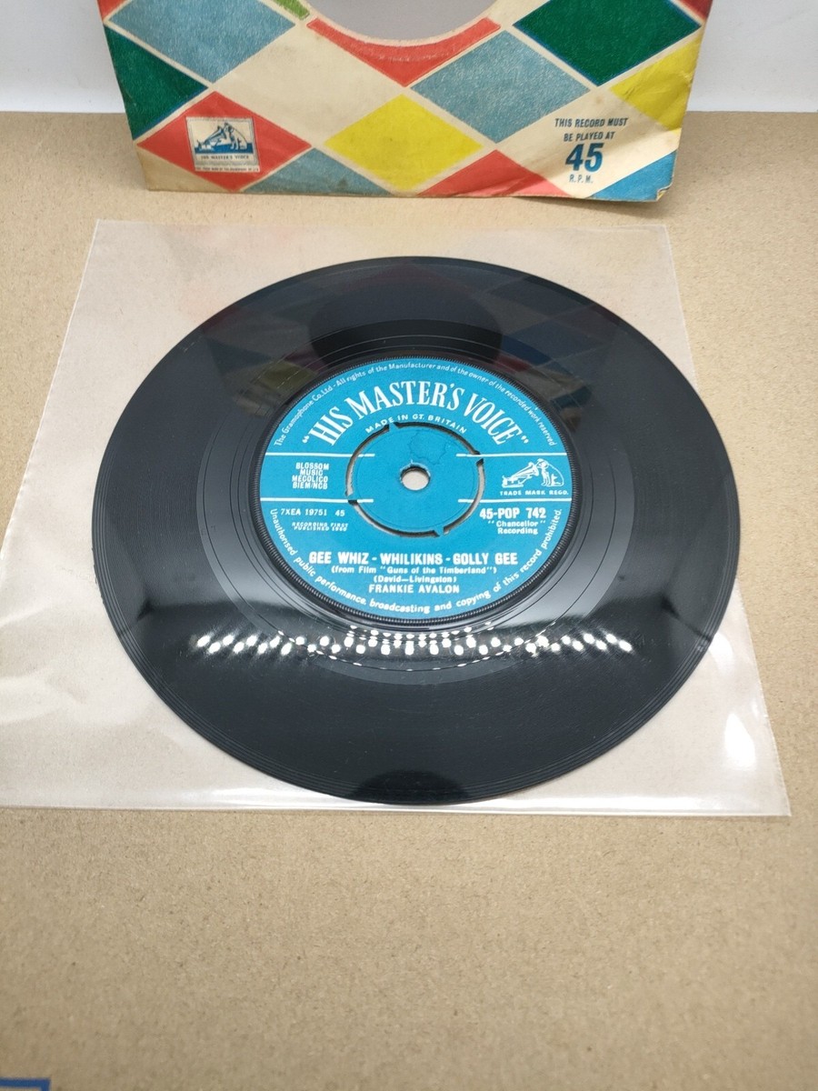 Frankie Avalon ‎– Gee Wiz-Whilikins-Golly Gee | eBay UK