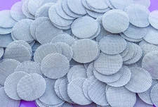 Stainless Steel Pipe Screens 5/8 inch, 100 count - Free Shipping, USA Made, HD