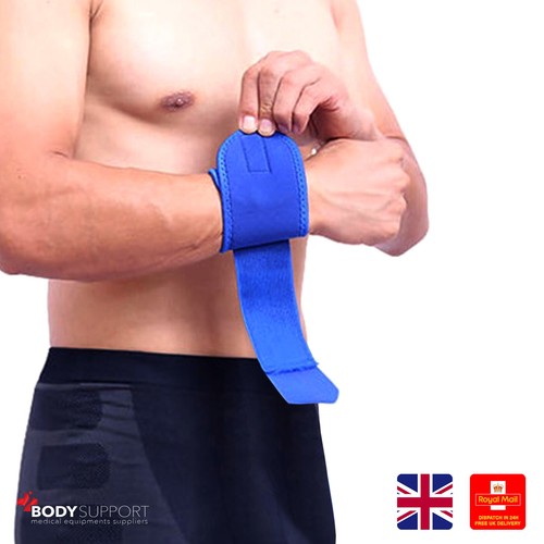 Wrist Brace Support Band Workout Weight Lifting Straps Airprane Gym Pain Wrap - Picture 7 of 7