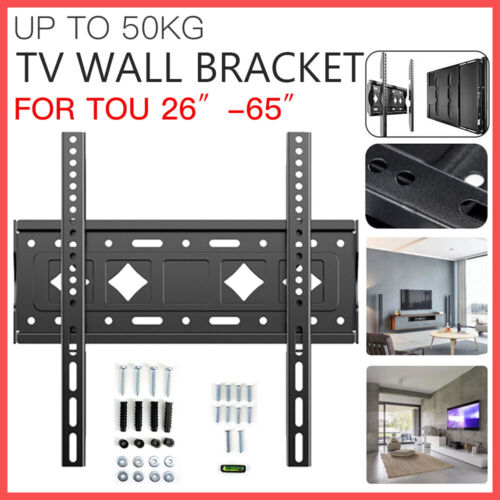 26 32 40 42 47 50 52 55 65 Inch Universal LED LCD Plasma TV Wall Mount Bracket   - Picture 1 of 12