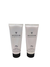 BECKHAM SIGNATURE STORY 2 PCS 2.5FL.OZ/75 ML EACH body silk lotion/shower cream