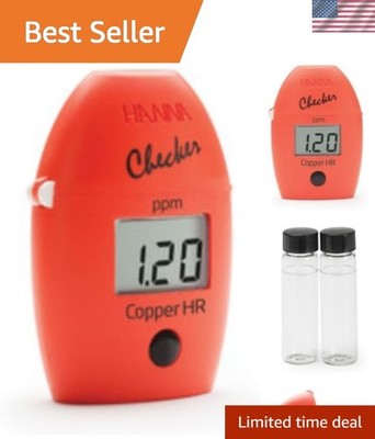 Copper Colorimeter Water Tester for Aquarium Marine High Range Analyze