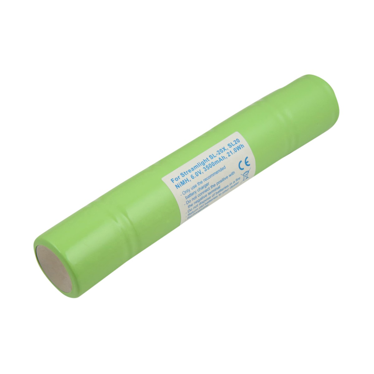 Batterie pour Streamlight SL-20X accumulateur Ni-MH 6V de qualité supérieure