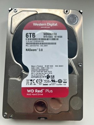 WD Red Plus 6TB NAS Festplatte WD60EFRX SATA HDD