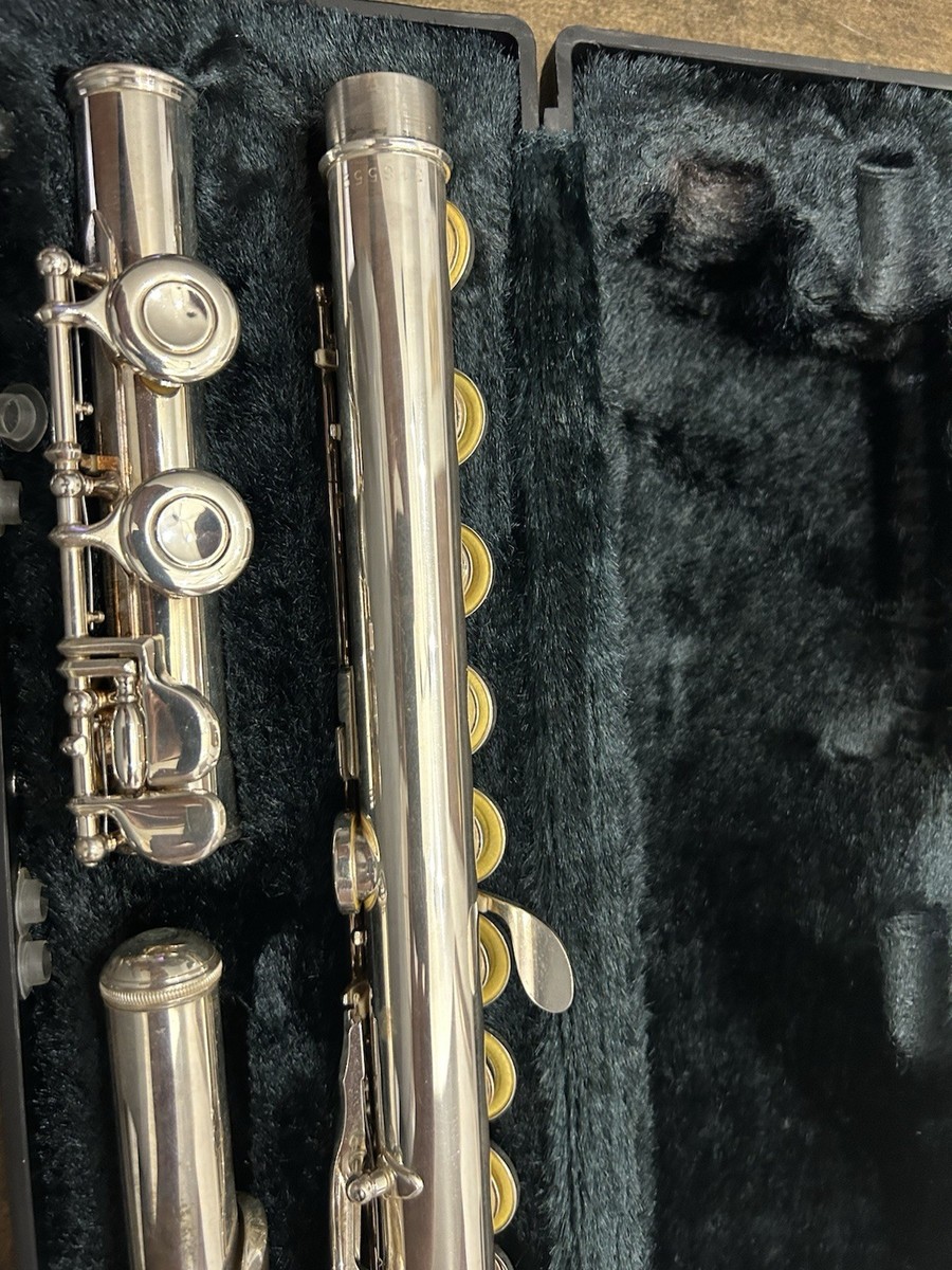 Yamaha YFL-285SII Silver Plated Concert Flute Student Band w/ Hard