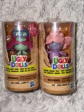 Hasbro Ugly Dolls Lot 2 Mermaid Maiden Tray  Pancake Champ Jeero Figure - New