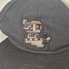 Super Mario Nintendo Snapback Hat One Size Black Flat Bill Mushroom Pixel 2020