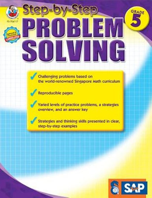 Step-By-Step Problem Solving, Grade 5 by Singapore Asian Publishers: Used