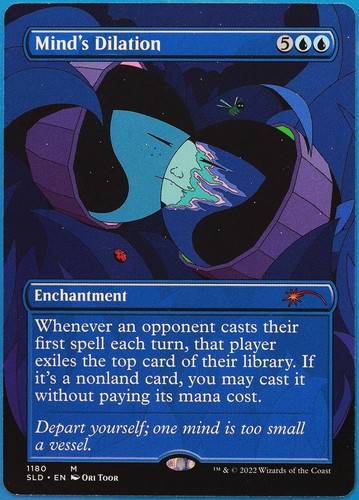 Mind's Dilation (Secret Lair Promo) NM MTG MAGIC CARD (488581) ABUGames