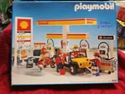Playmobil 3437 Vintage Shell Gas Service Station Set