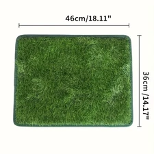 Simulation Lawn Dog Toilet Training Mat Washable Pet Urine Mat Dog Toilet Replac