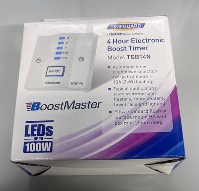 Timeguard TGBT4N 4 Stunden elektronischer Boost-Timer