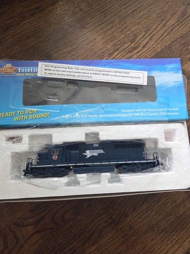 Locomotora Broadway Ltd HO EMD SD40-2 C&EI #3155 (sonido DC/listo para CCC) | Condition: New