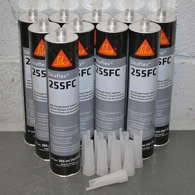 EXPIRED 10/2025 - (10) Sika Sikaflex Polyurethane Sealant 255FC, 10oz Cartridge