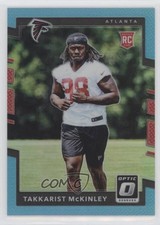 2017 Donruss Optic Rookies Aqua Prizm 174/299 Takkarist McKinley #150 7l6