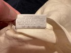 Restoration Hardware Ivory Linen Embroidered Lumbar Pillow Cover 16” By 22” — photo 4