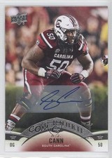 2015 Upper Deck Star Rookie Auto AJ Cann #144 Auto 0a1