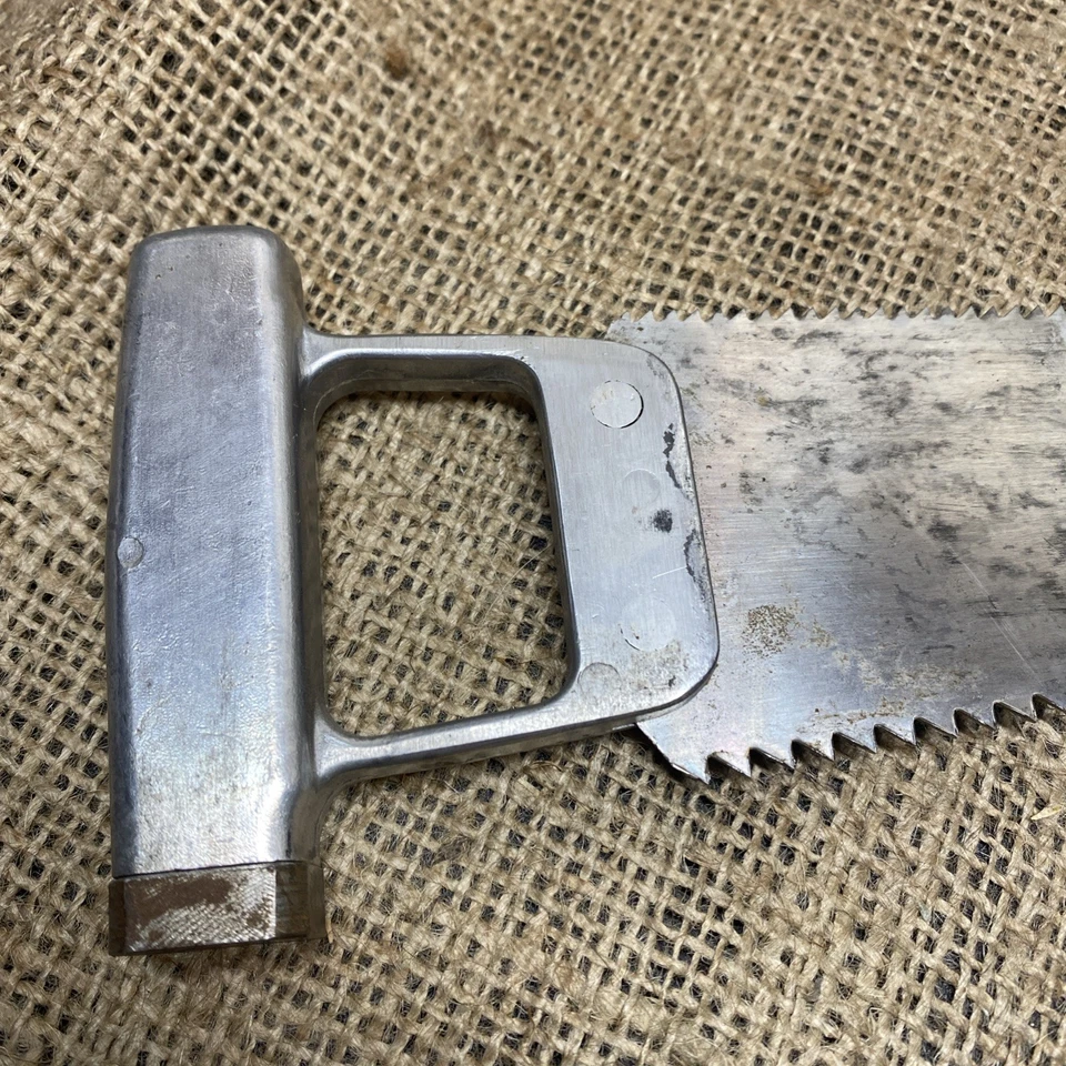 Used SPORTSMAN SAW in original leather sheath Pat. 3837024 hollow handle (f36) - Image 4 of 4