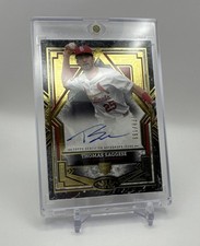 2025 Topps Tier One Autographs Thomas Saggese Rookie /199 #BA-TS Cardinals