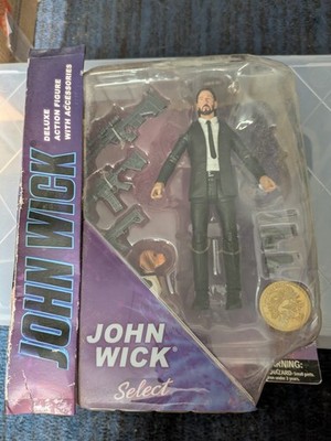 John Wick Action Figure New with Significant Box Damage