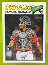 2026 Topps Baseball Heritage Samuel Basallo #175 RC Baltimore Orioles