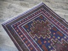 Anatolian Geometric Vintage Turkish Rug,VillageMade Turkish VintageRug 3.9x7.8 — photo 8