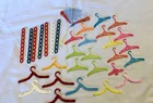 Vintage Mixed Lot of Barbie Francie Dawn More Script Filigree Hangers +