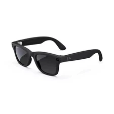 Ray-Ban Meta Wayfarer - LARGE - Matte Black / Gradient Graphite Polarized RW4008