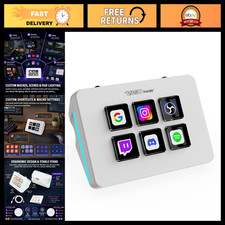 Mini Macro Pad Shortcut Keypad - Stream Controller for Gaming & Streaming Deck