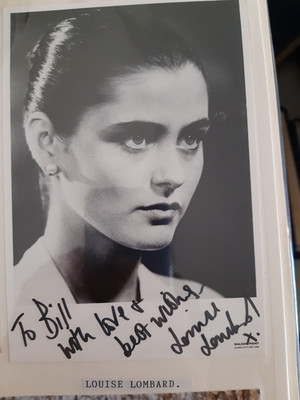 Louise Lombard signiertes Foto